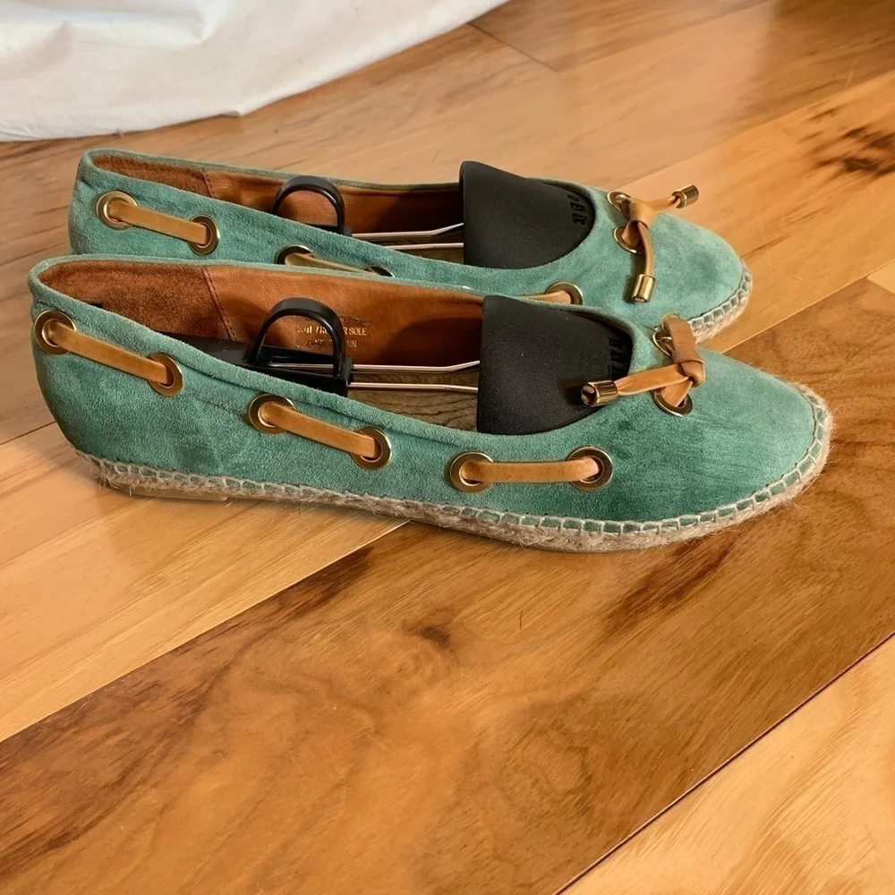 Anthropologie Maypol suede espadrille flats. 41